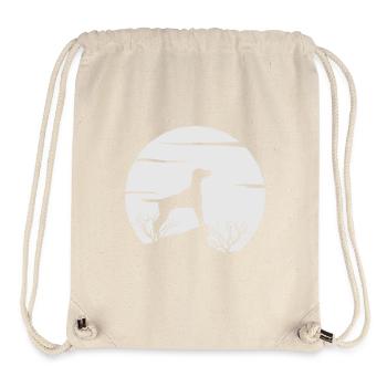 Vizsla - Stanley/Stella recycelter Gym Bag - Naturweiß - Vorne