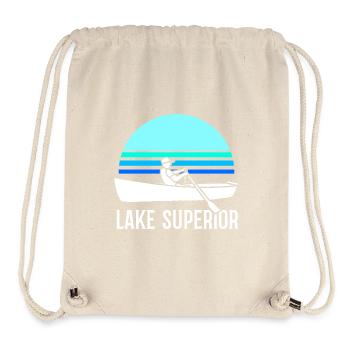 Great Lakes - Stanley/Stella recycelter Gym Bag - Naturweiß - Vorne
