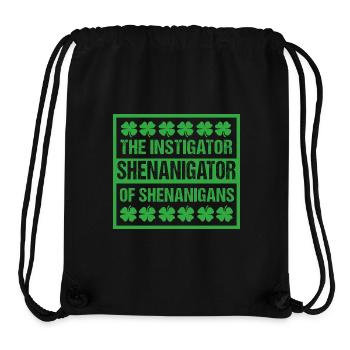 Shenanigan - Stanley/Stella Recycled Gym Bag - black - Front
