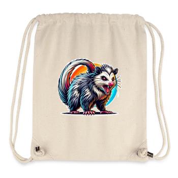 Opossum - Stanley/Stella Recycled Gym Bag - natural - Front