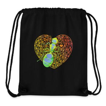 Ameise - Stanley/Stella recycelter Gym Bag - Schwarz - Vorne