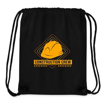 Baustelle Kindergeburtstag - Stanley/Stella recycelter Gym Bag - Schwarz - Vorne
