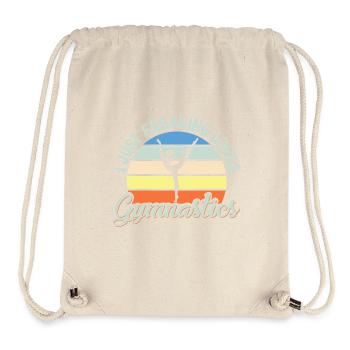 Gymnastik Training Fitness Gym - Stanley/Stella recycelter Gym Bag - Naturweiß - Vorne