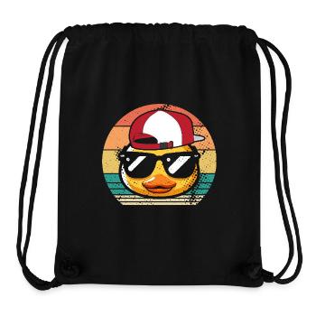 Ducks - Stanley/Stella Recycled Gym Bag - black - Front