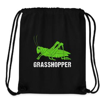 Grasshopper grasshopper - Stanley/Stella Recycled Gym Bag - black - Front