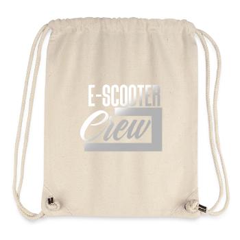 E Scooter Scooter Scooter Scooter électrique - Sac à cordon recyclé Stanley/Stella - blanc naturel - Devant