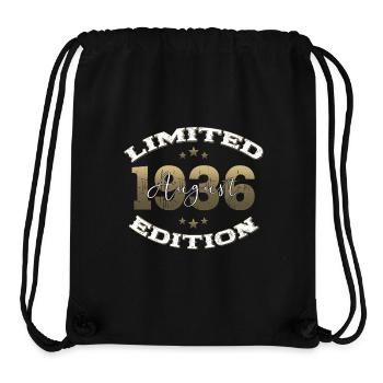 88th Birthday Original August 1936 Born 1936 - Stanley/Stella Recycled Gym Bag - black - Front