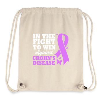 Crohn's disease - Stanley/Stella Recycled Gym Bag - natural - Front