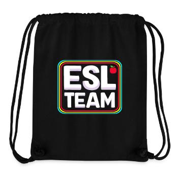 Englischlehrerin Englisch Lehrer - Stanley/Stella recycelter Gym Bag - Schwarz - Vorne