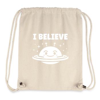 flying saucer - Stanley/Stella Recycled Gym Bag - natural - Front