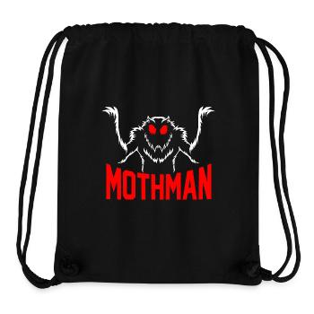 Mothman - Stanley/Stella Recycled Gym Bag - black - Front