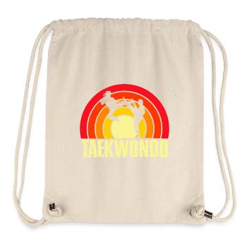 Taekwondo - Stanley/Stella recycelter Gym Bag - Naturweiß - Vorne