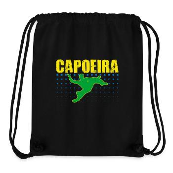 Capoeira - Stanley/Stella recycelter Gym Bag - Schwarz - Vorne