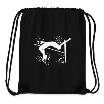 Hochspringer Wasserfarben Hochsprung - Stanley/Stella recycelter Gym Bag - Schwarz - Vorne