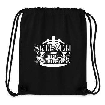 Schach Statt Schule Schachspieler Geschenkidee - Stanley/Stella recycelter Gym Bag - Schwarz - Vorne