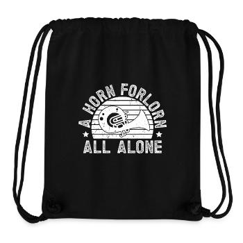 Baritone Player Horn Forlorn All Alone Euphonium - Stanley/Stella Recycled Gym Bag - black - Front