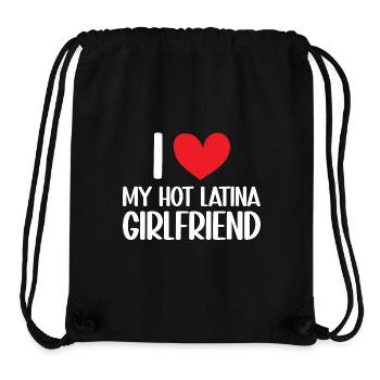Couples Love Heart Friend Gift Idea Relationship - Stanley/Stella Recycled Gym Bag - black - Front