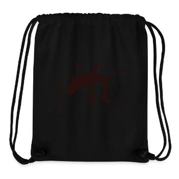Hochspringer Wasserfarben Hochsprung - Stanley/Stella recycelter Gym Bag - Schwarz - Vorne