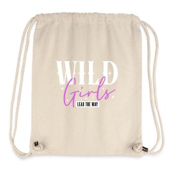 Wild Girls führen den Weg an Statement - Stanley/Stella recycelter Gym Bag - Naturweiß - Vorne