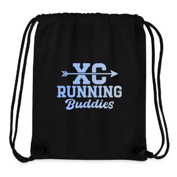 Cadeau de course XC drôle XC Runner Edition - Sac à cordon recyclé Stanley/Stella - noir - Devant