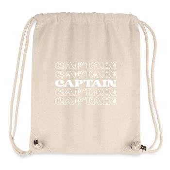 Skipper Leader Head Commander Chief Officer - Stanley/Stella recycelter Gym Bag - Naturweiß - Vorne