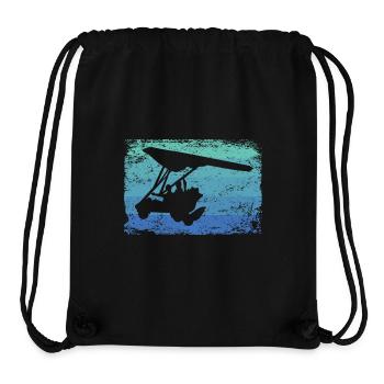 Paratrike Motor-hängegleiter Deltatrike - Stanley/Stella recycelter Gym Bag - Schwarz - Vorne