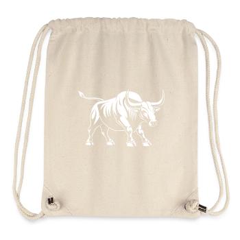 Bull - Stanley/Stella Recycled Gym Bag - natural - Front
