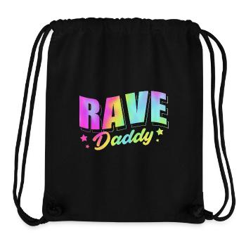 Rave Raver Techno music Techno bass Mixer - Stanley/Stella Recycled Gym Bag - black - Front