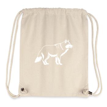 wolf - Stanley/Stella Recycled Gym Bag - natural - Front