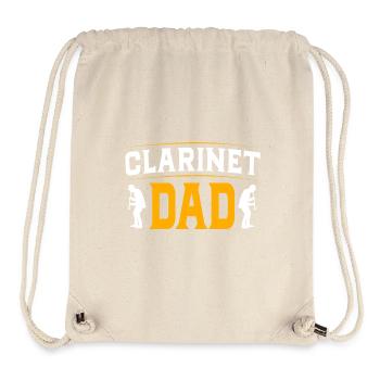 Clarinet - Stanley/Stella Recycled Gym Bag - natural - Front