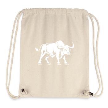 Bull - Stanley/Stella Recycled Gym Bag - natural - Front