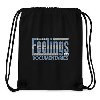Gefühle für Dokumentarfilm-Enthusiasten einfangen - Stanley/Stella recycelter Gym Bag - Schwarz - Vorne