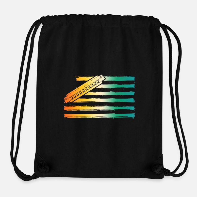 Harmonica Harmonica - Stanley/Stella Recycled Gym Bag - black