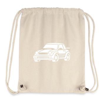 Rallye-Fahrzeug - Stanley/Stella recycelter Gym Bag - Naturweiß - Vorne