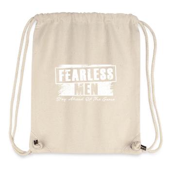 Fearless Men Stay Ahead Of The Game - Stanley/Stella Recycled Gym Bag - natural - Front