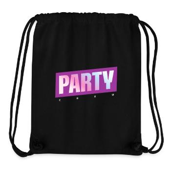 Party Crew - Stanley/Stella Recycled Gym Bag - black - Front
