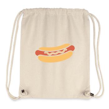 Hot dog - Stanley/Stella Recycled Gym Bag - natural - Front