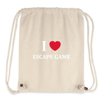 Escape game - Stanley/Stella Recycled Gym Bag - natural - Front