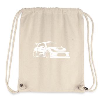 Rallye-Fahrzeug - Stanley/Stella recycelter Gym Bag - Naturweiß - Vorne