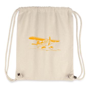 Ultraleichtflugzeuge für Flugzeuge - Stanley/Stella recycelter Gym Bag - Naturweiß - Vorne