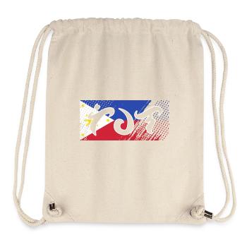 Filipino Philippines - Stanley/Stella Recycled Gym Bag - natural - Front