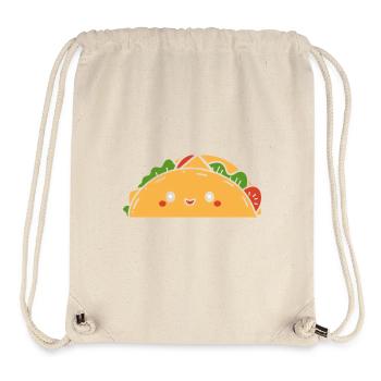 Tacos - Stanley/Stella recycelter Gym Bag - Naturweiß - Vorne
