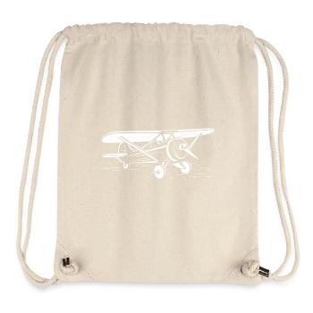Ultraleichtflugzeuge für Flugzeuge - Stanley/Stella recycelter Gym Bag - Naturweiß - Vorne