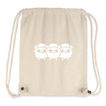 Sheep - Stanley/Stella Recycled Gym Bag - natural - Front