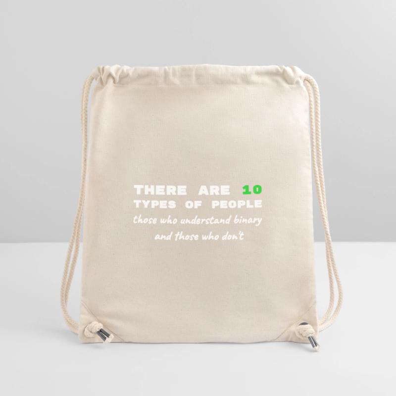 Binär Code lustige Sprüche Computer Computerarbeit Stanley/Stella recycelter Gym Bag