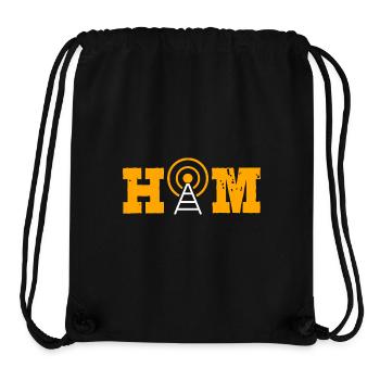 Amateurfunk Radio - Stanley/Stella recycelter Gym Bag - Schwarz - Vorne
