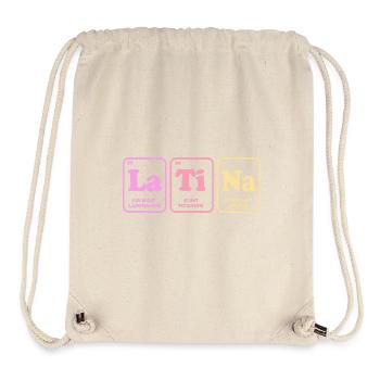 Latina Mom Latino - Stanley/Stella Recycled Gym Bag - natural - Front
