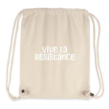 Vive la Résistance Es lege die Revelution - Stanley/Stella Recycled Gym Bag - natural - Front