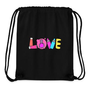 Kosmetikerin - Stanley/Stella recycelter Gym Bag - Schwarz - Vorne