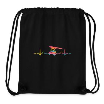 Paratrike Motor-hängegleiter Deltatrike - Stanley/Stella recycelter Gym Bag - Schwarz - Vorne